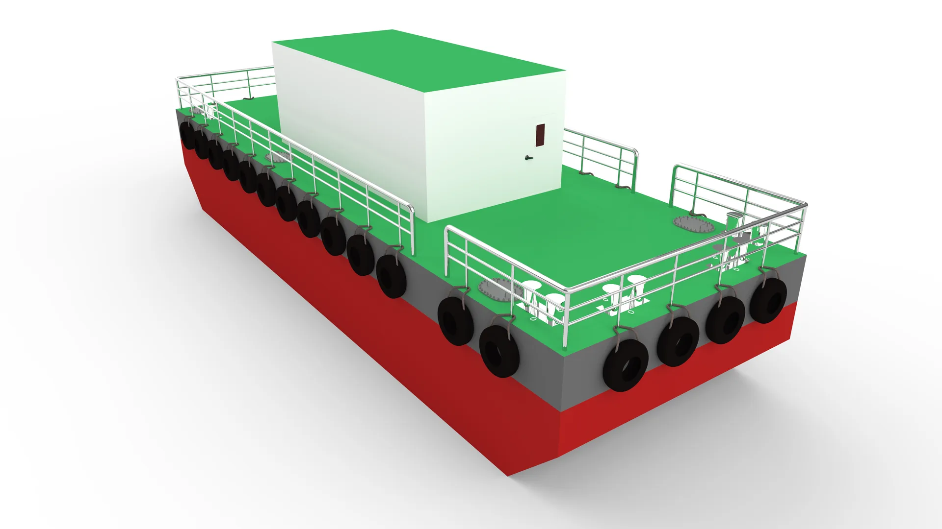 20ft Accommodation Barge view 10