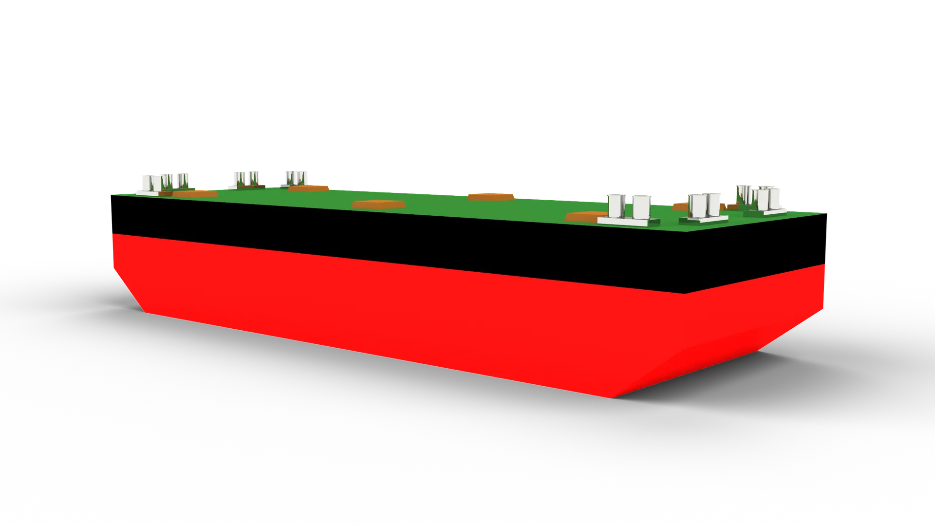 Pontoon Barge view 2