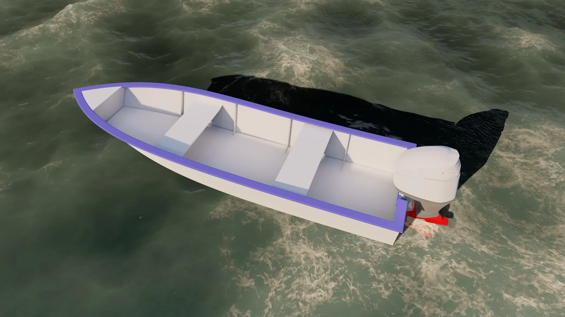 14 ft Rescue Boat Design view 3