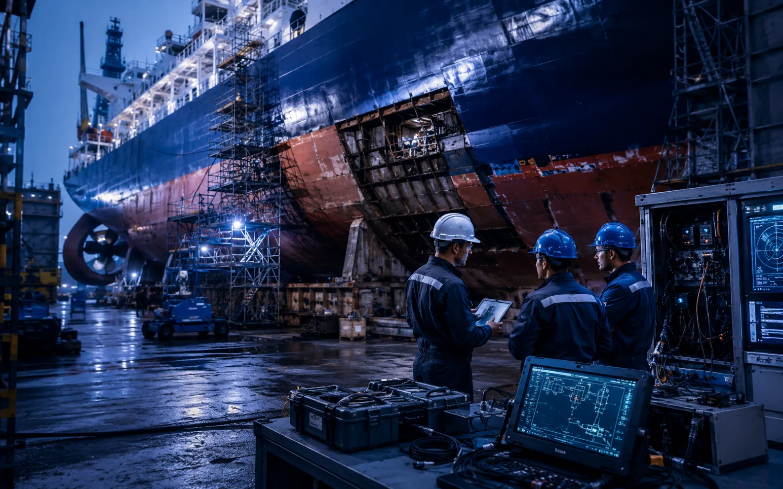 Advancing Maritime Operations with AI Predictive Maintenance