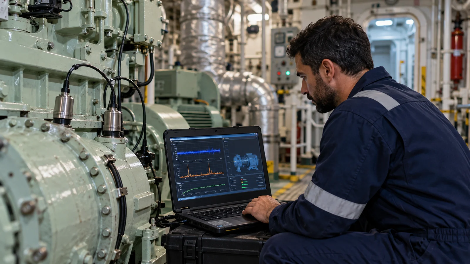 Advancing Maritime Operations with AI Predictive Maintenance