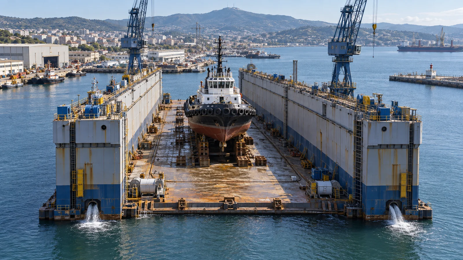 Sea Keepers Strengthens Shipyard Services with Floating Dock Solutions