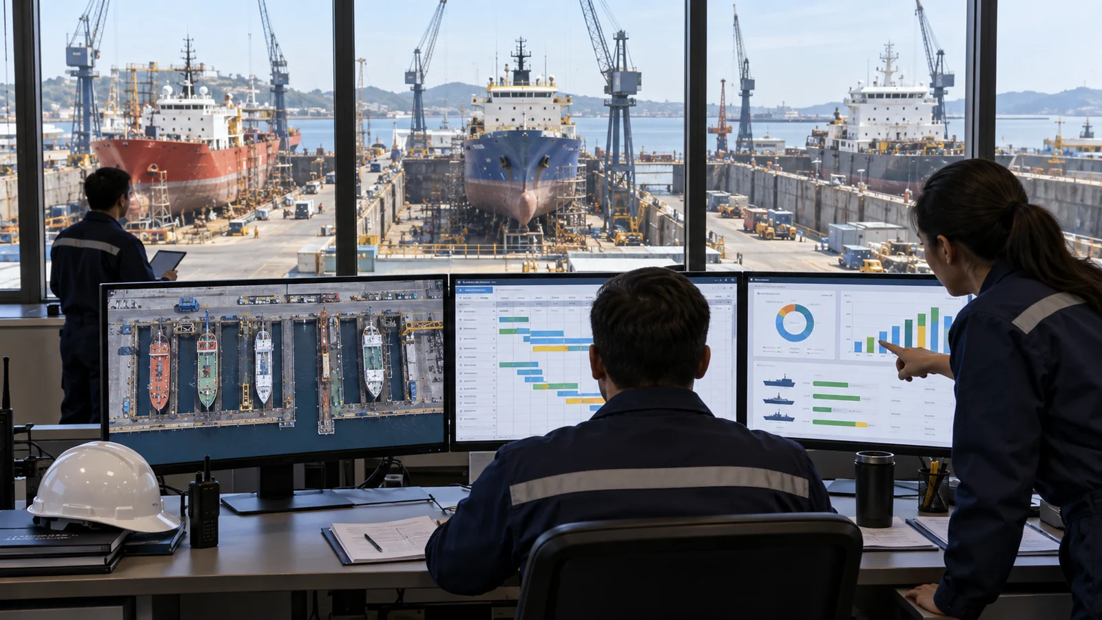 Inside Our Real-Time Dockyard Management System