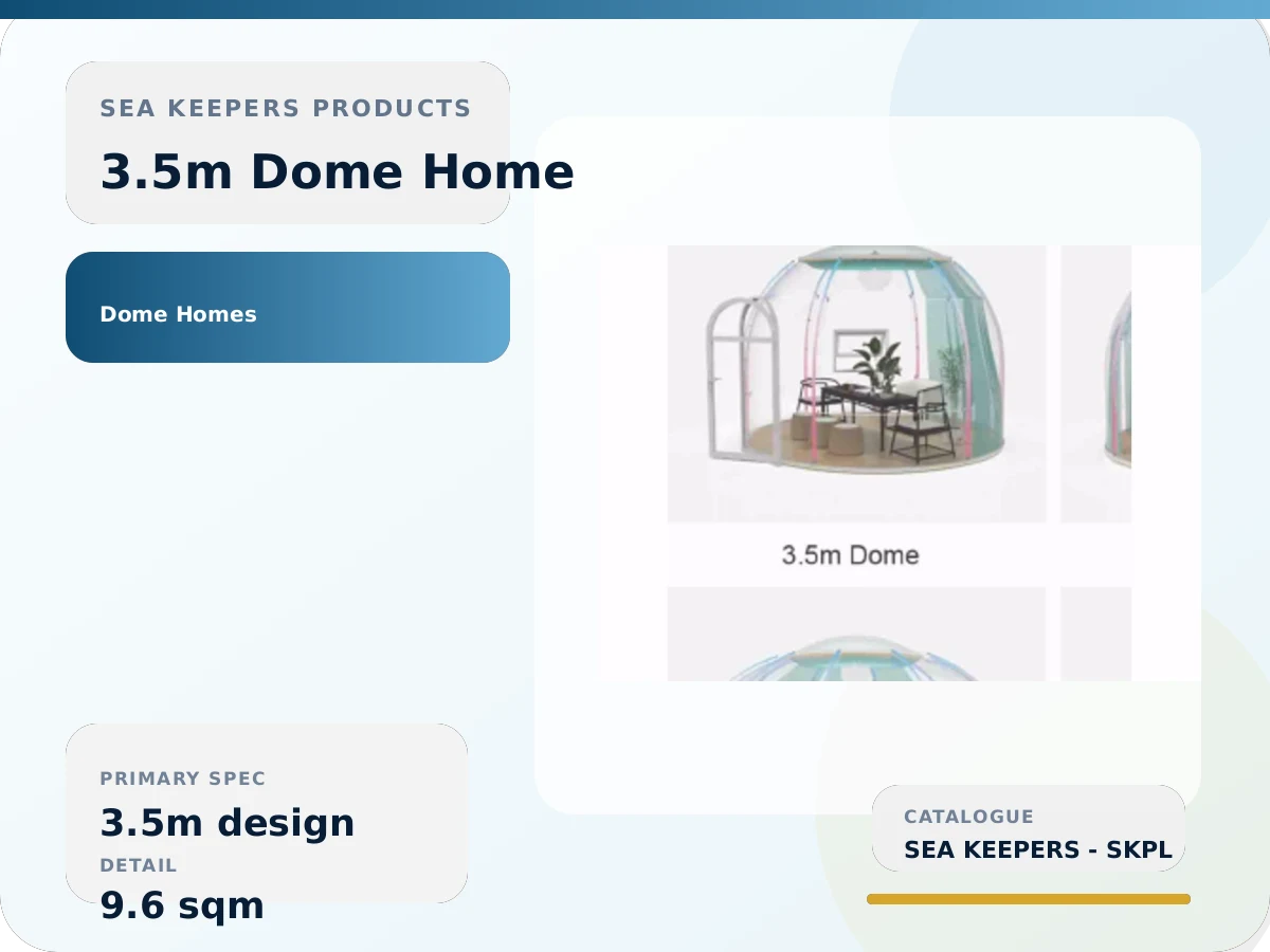 3.5m Dome Home