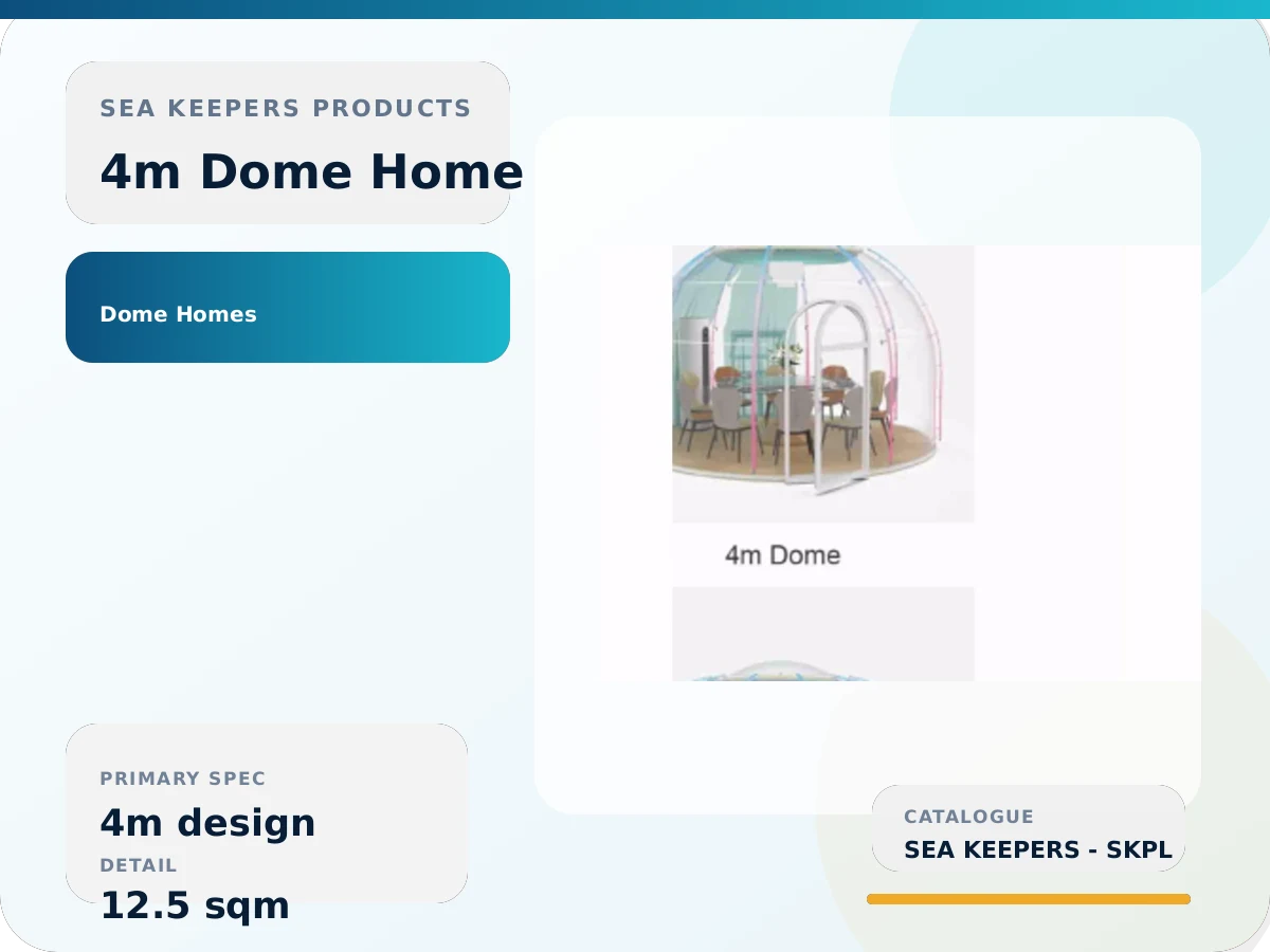 4m Dome Home
