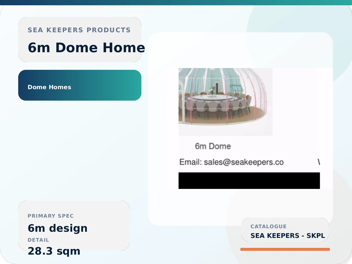 6m Dome Home