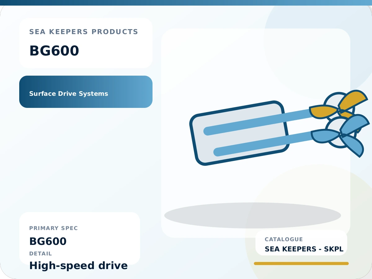 BG600 Marine Surface Drive System