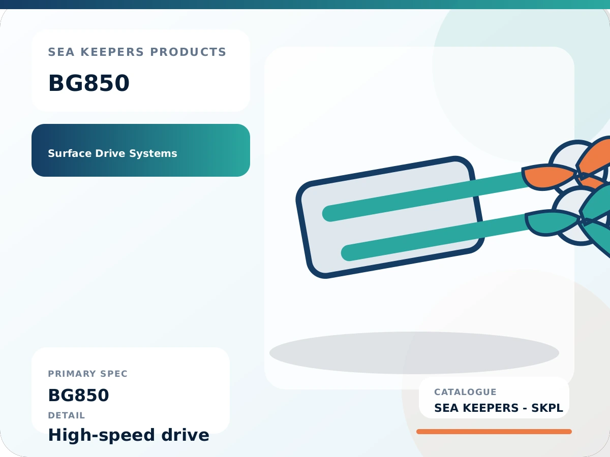 BG850 Marine Surface Drive System