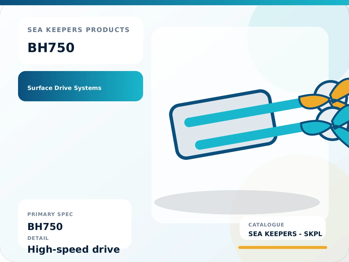 BH750 Marine Surface Drive System