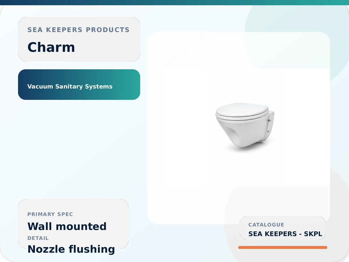 Charm Wall-Mounted Vacuum Toilet