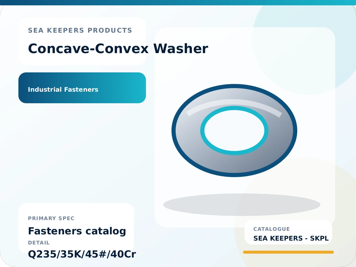 Concave-Convex Washer