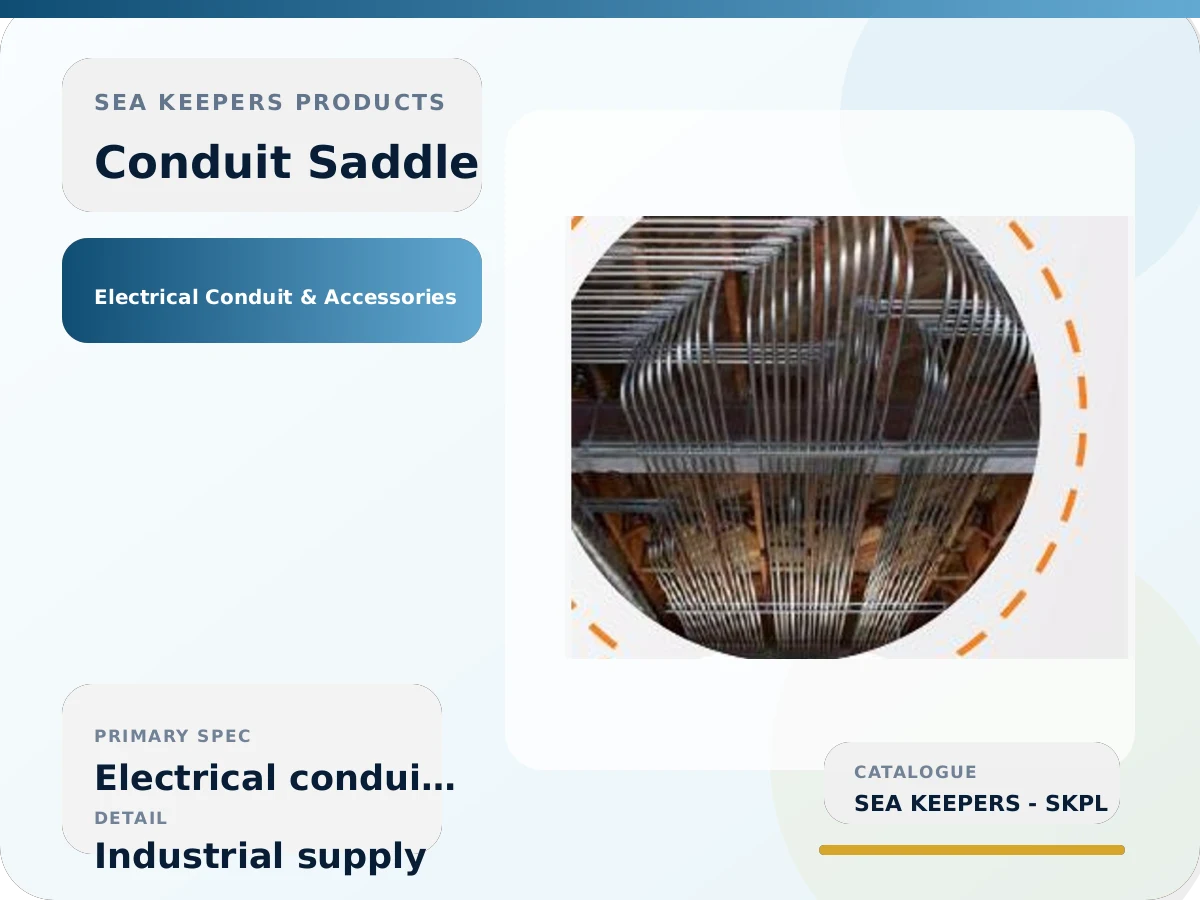 Conduit Saddle