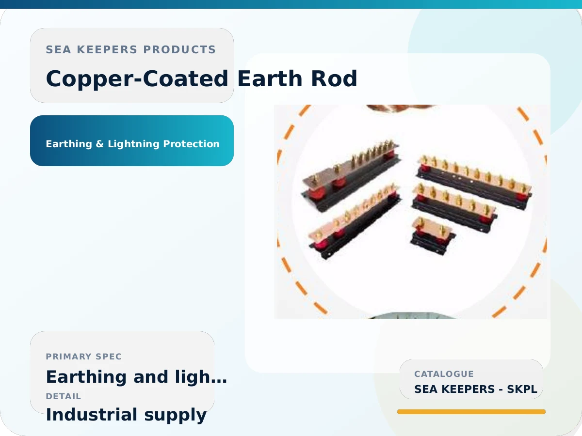 Copper-Coated Earth Rod