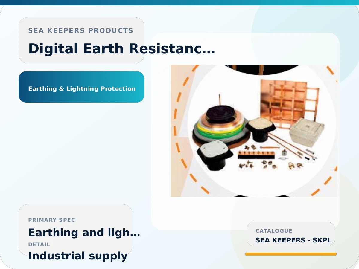Digital Earth Resistance Tester