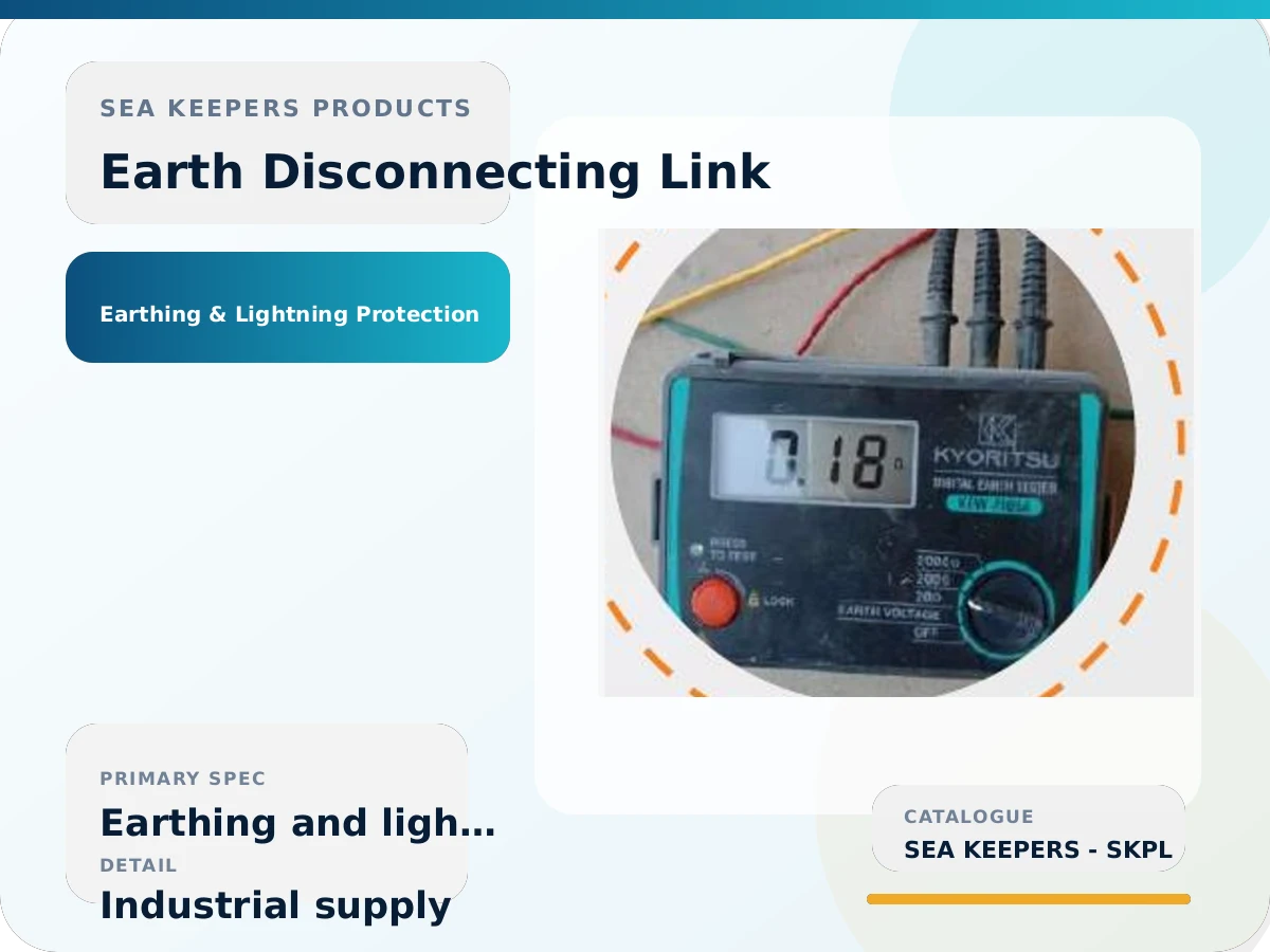 Earth Disconnecting Link