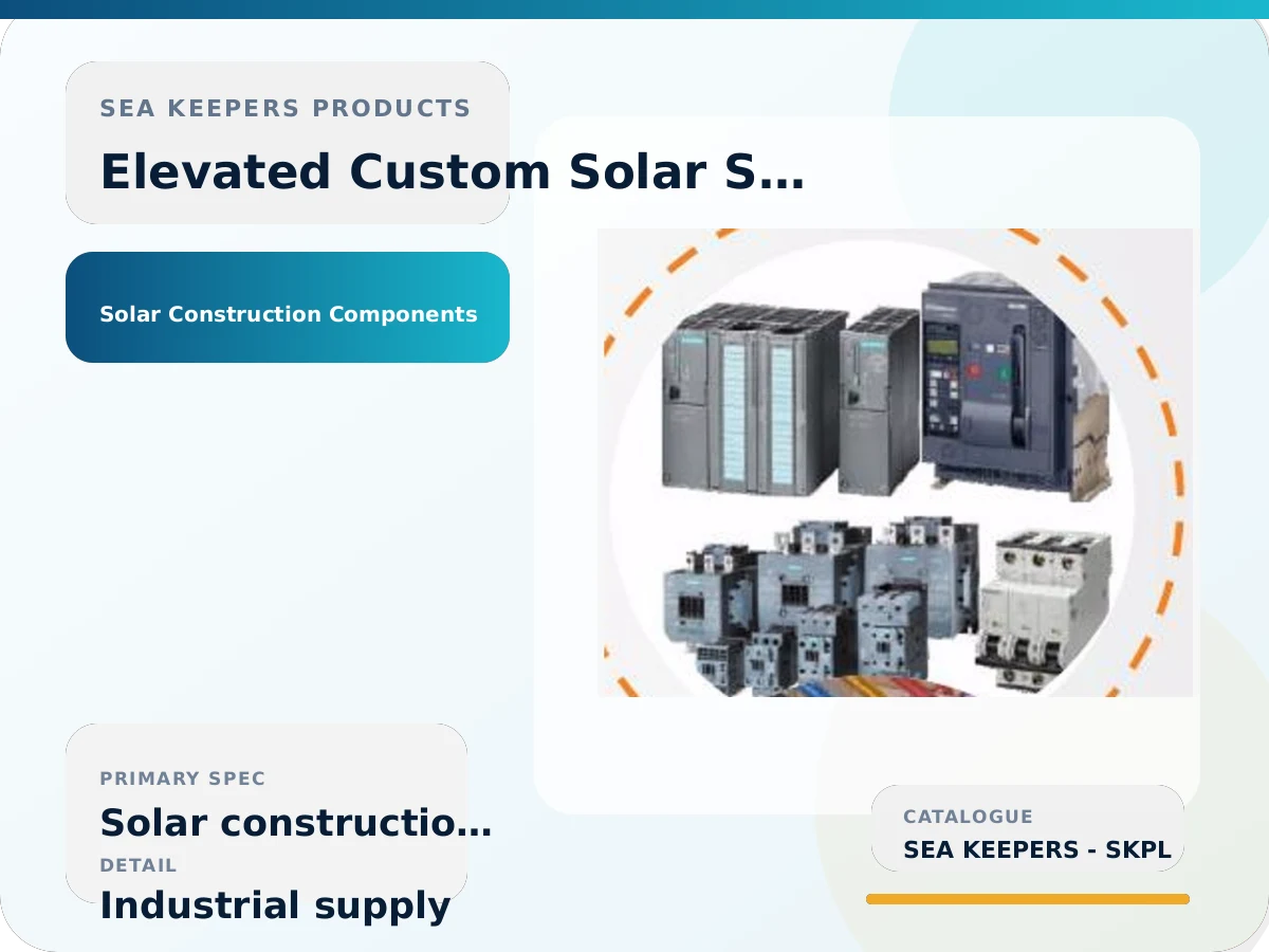Elevated Custom Solar Structure