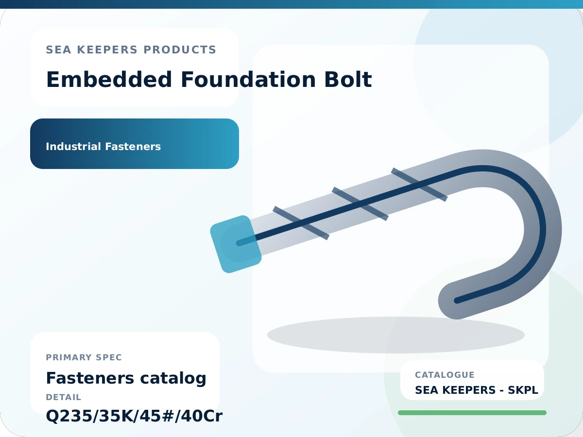 Embedded Foundation Bolt