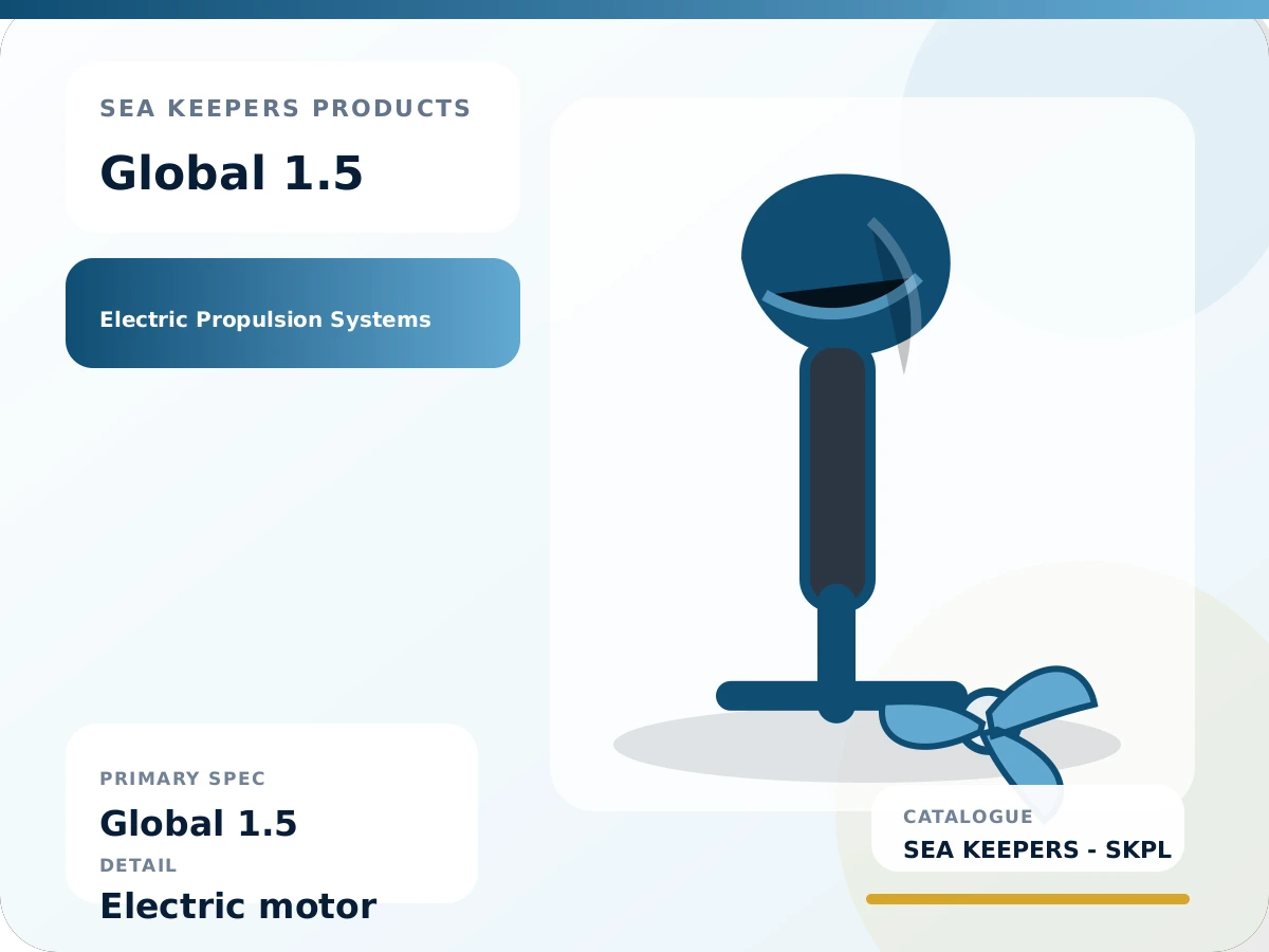 Global 1.5 Marine Electric Propulsion System