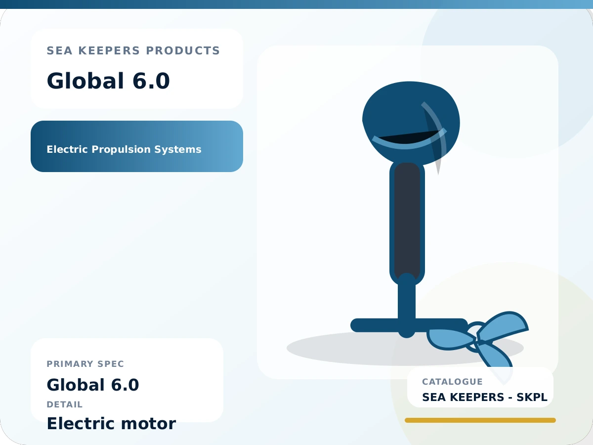 Global 6.0 Marine Electric Propulsion System