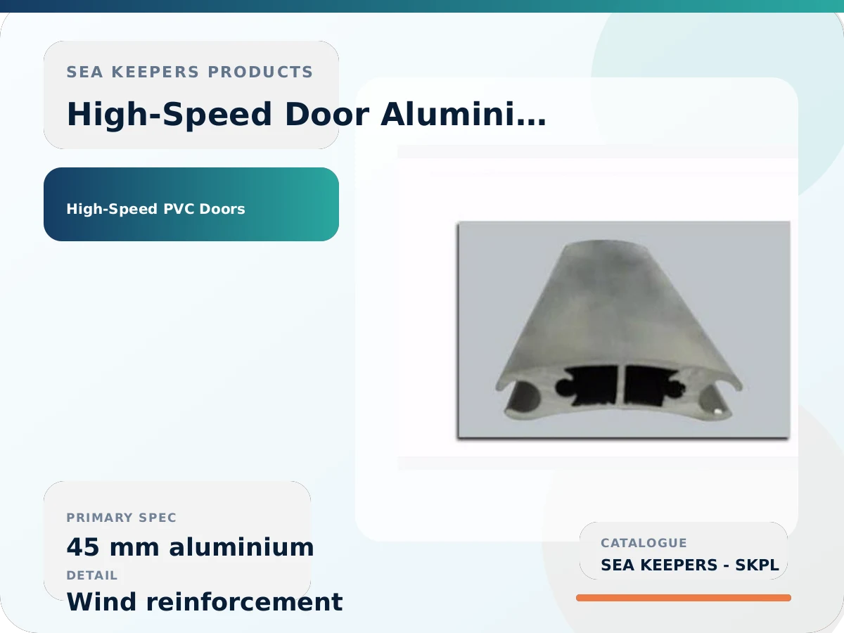 High-Speed Door Aluminium Reinforcement Girder