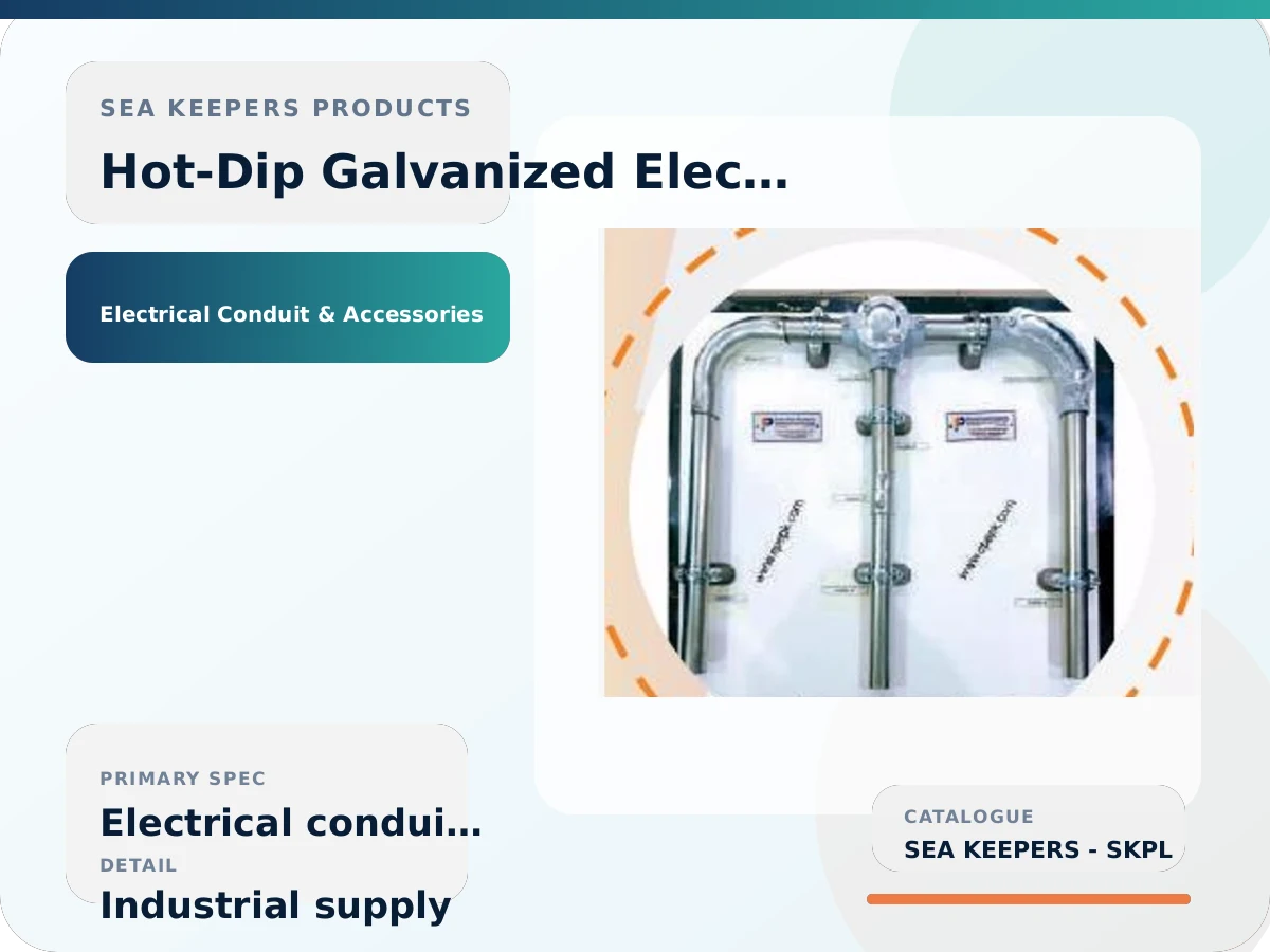 Hot-Dip Galvanized Electrical Conduit