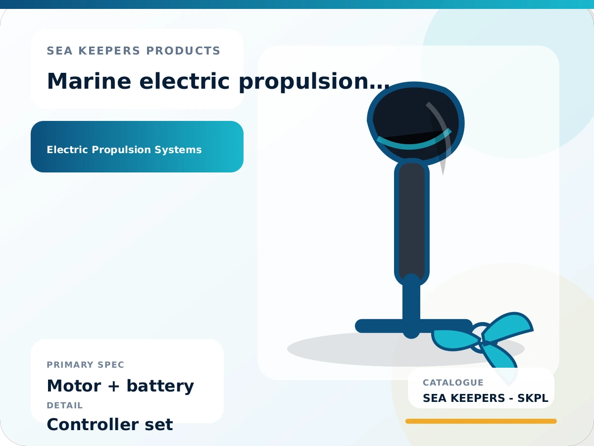 Marine Electric Propulsion Kit