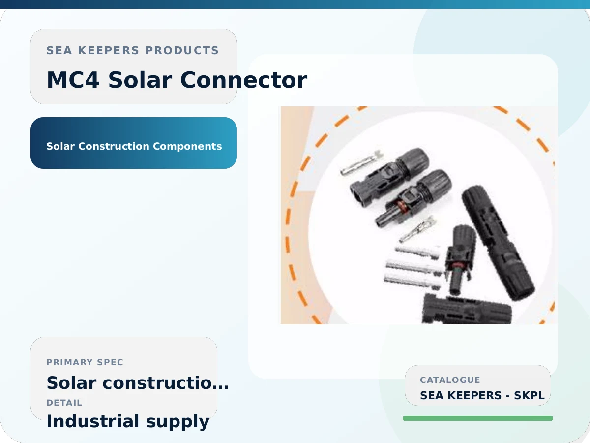 MC4 Solar Connector