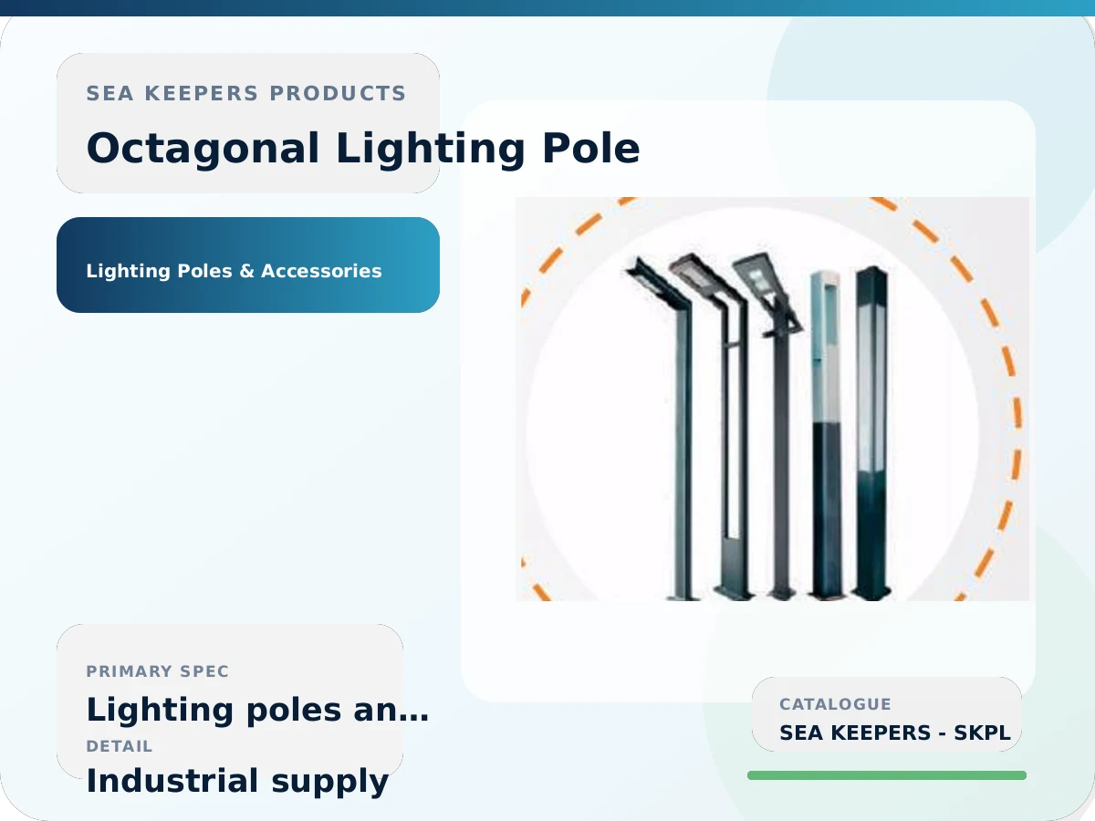 Octagonal Lighting Pole