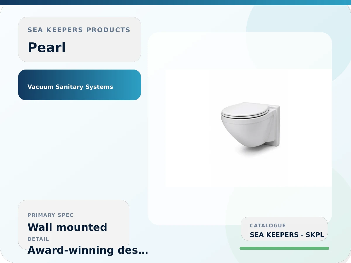 Pearl Wall-Mounted Vacuum Toilet