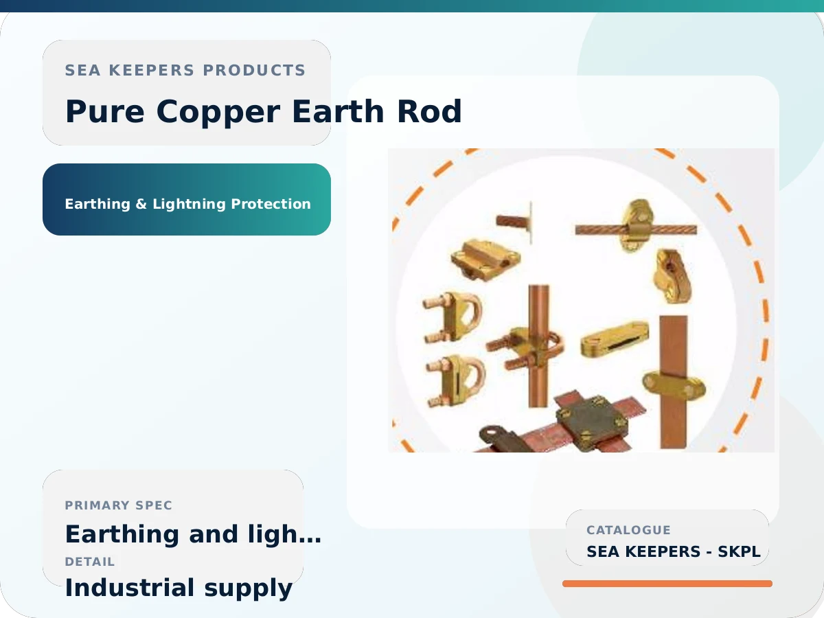 Pure Copper Earth Rod