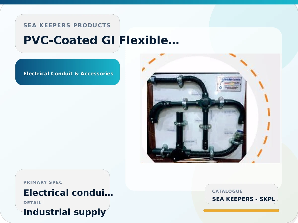 PVC-Coated GI Flexible Conduit