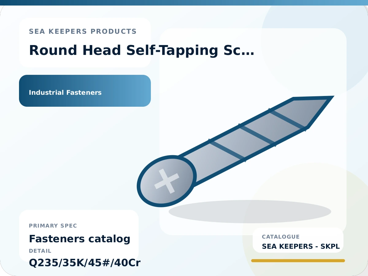 Round Head Self-Tapping Screw