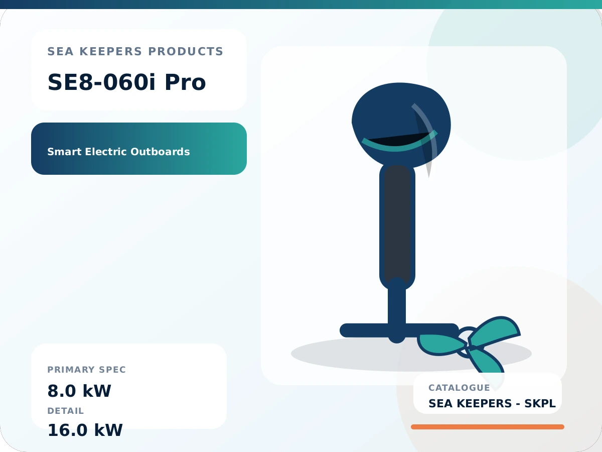 SE8-060i Pro Smart Electric Outboard Motor