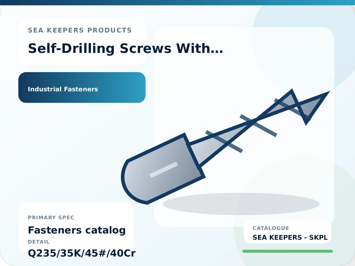 Self-Drilling Screws With Wing