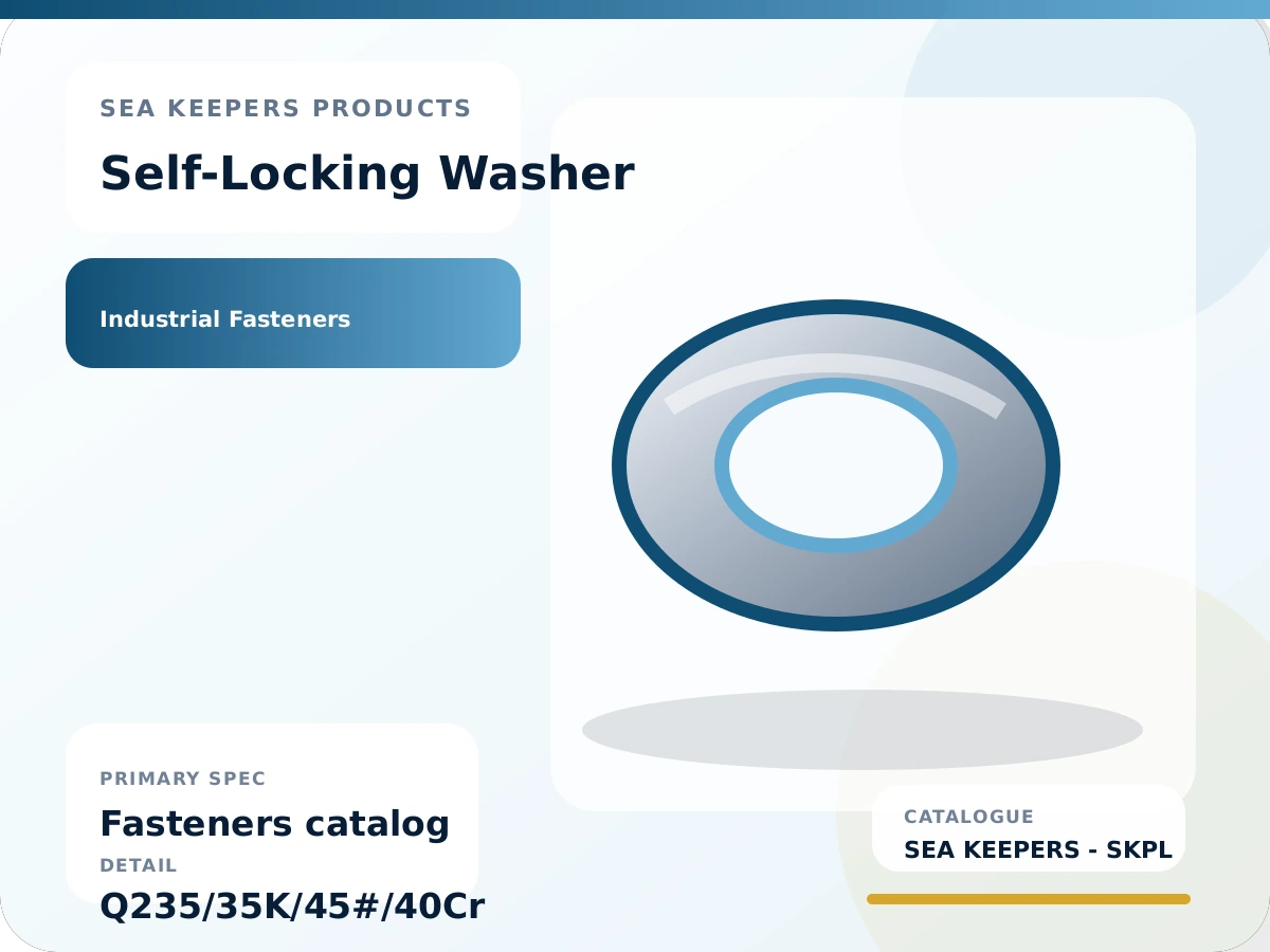 Self-Locking Washer