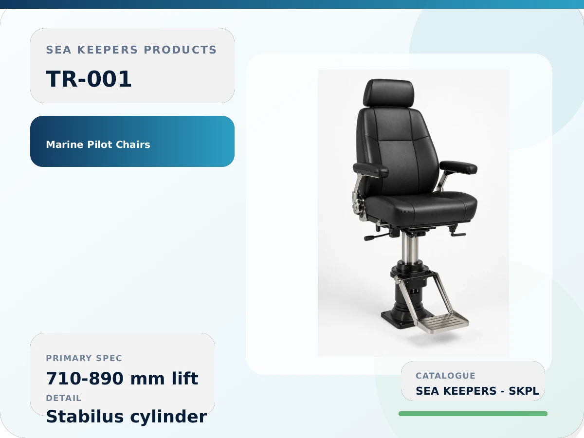 TR-001 Fixed Type Pilot Chair