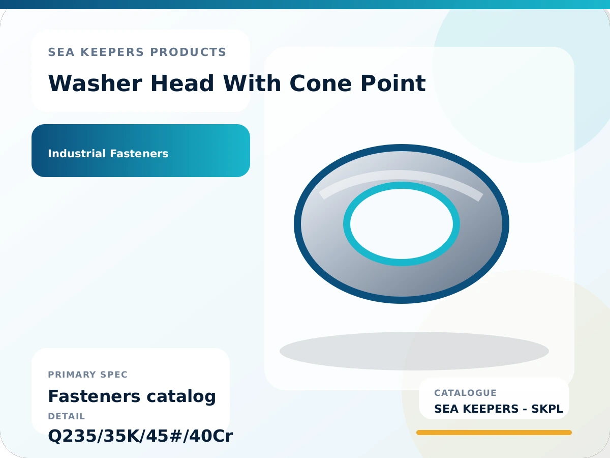 Washer Head With Cone Point