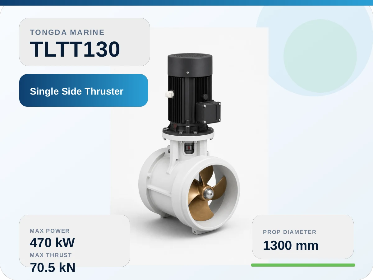 TLTT130 Single Propeller Tunnel Side Thruster
