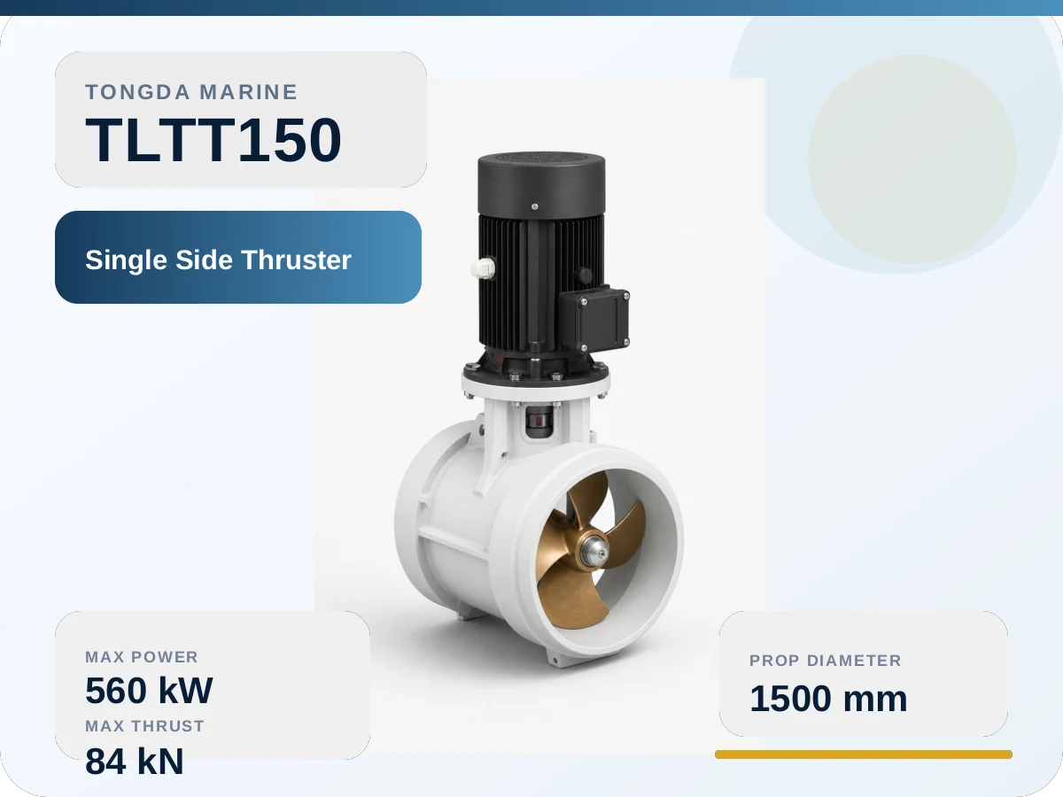 TLTT150 Single Propeller Tunnel Side Thruster