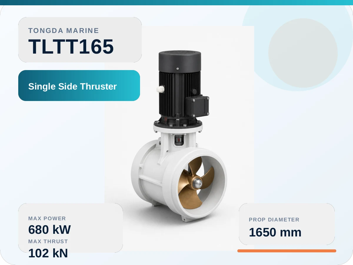 TLTT165 Single Propeller Tunnel Side Thruster