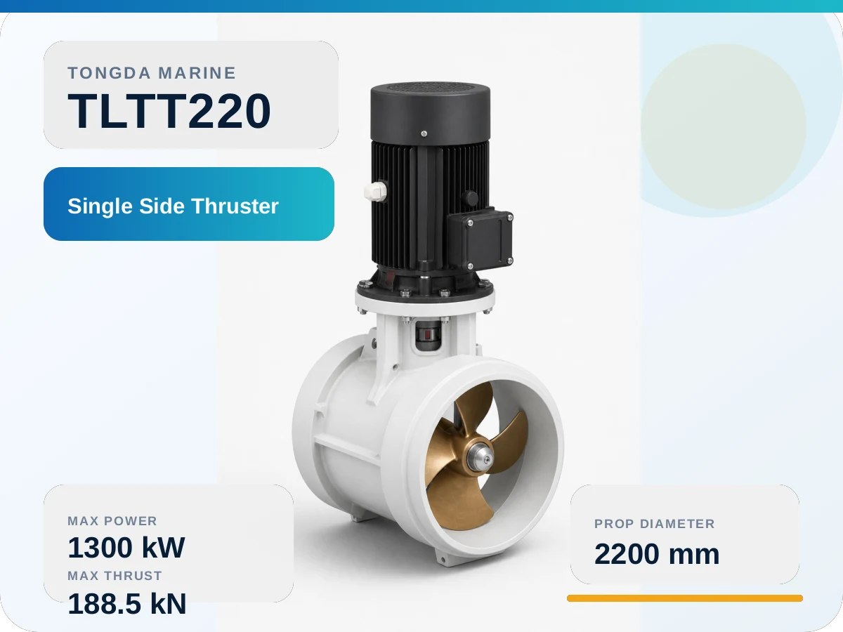 TLTT220 Single Propeller Tunnel Side Thruster