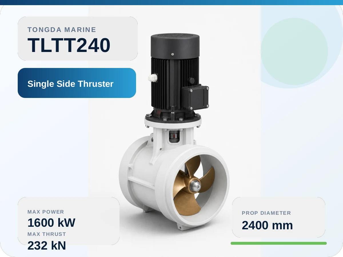 TLTT240 Single Propeller Tunnel Side Thruster