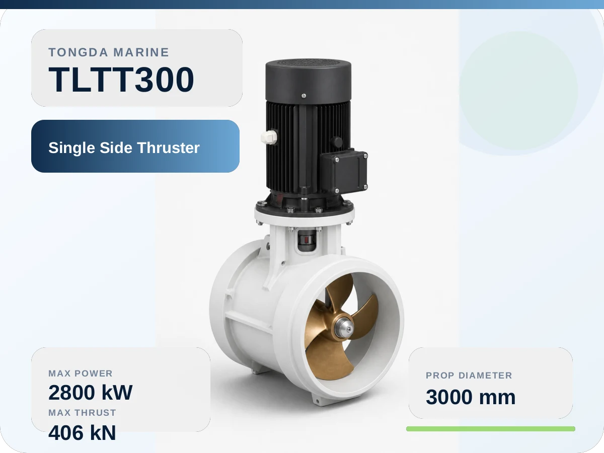TLTT300 Single Propeller Tunnel Side Thruster