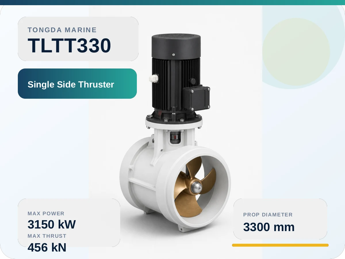 TLTT330 Single Propeller Tunnel Side Thruster