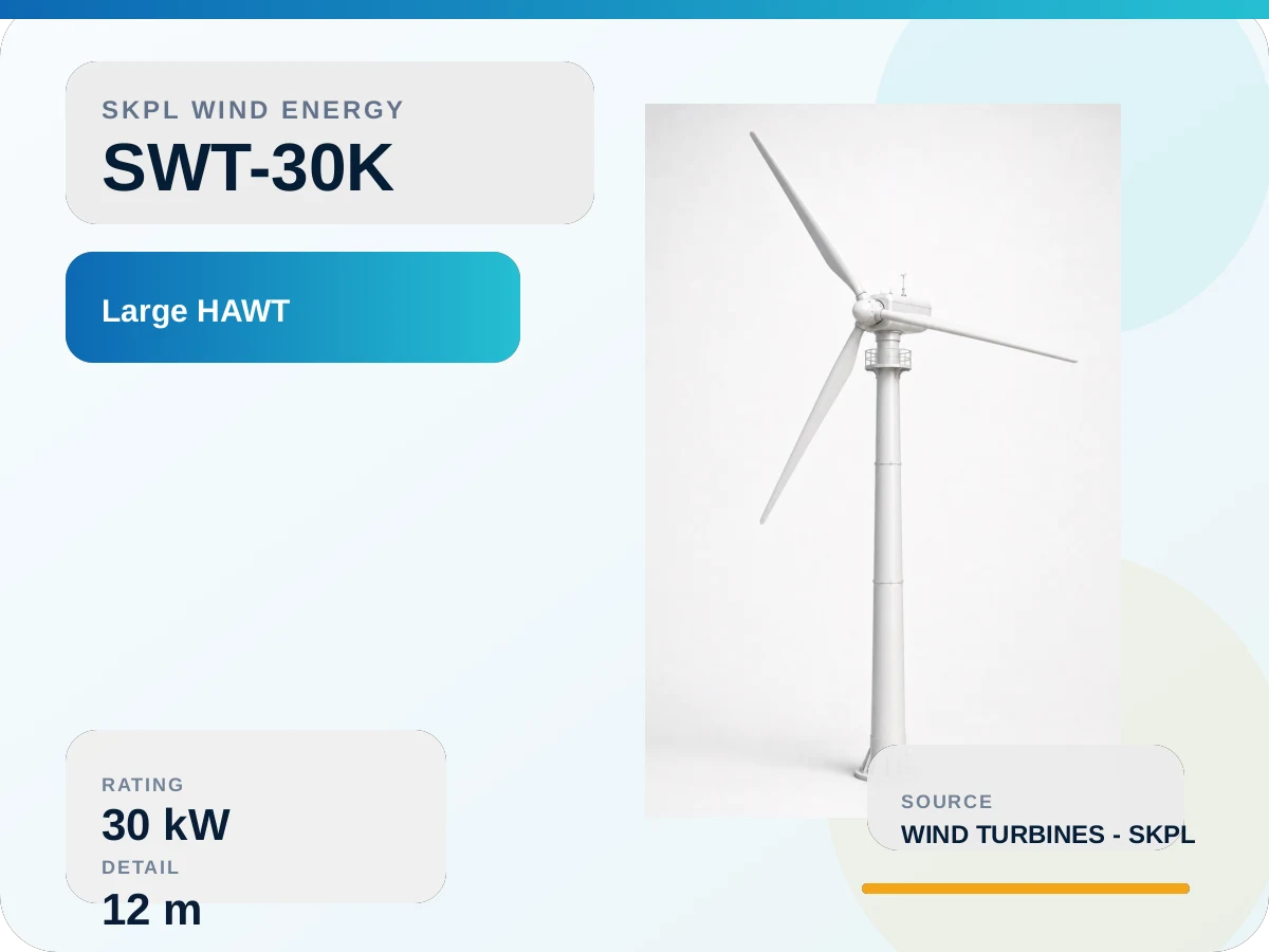 SWT-30K Large horizontal axis Wind Turbine